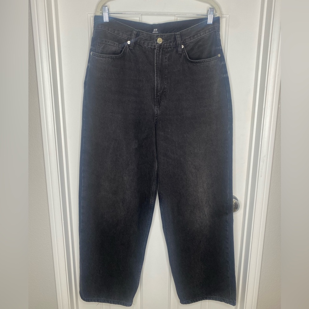 H&M Baggy Black Jeans